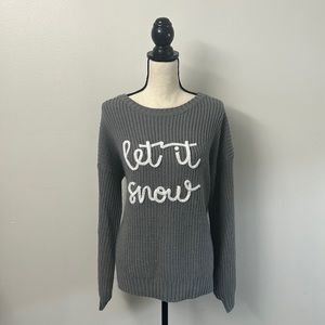 Haptics long sleeve sweater - lg